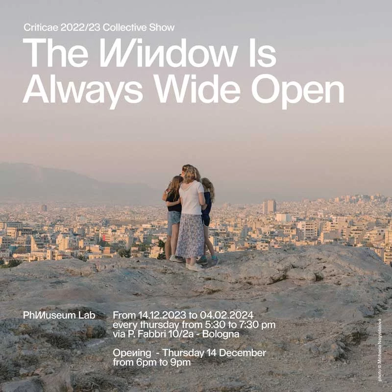 The Window is Always Wide Open exhibition poster Poster for 2023 The Window is Always Wide Open exhibition
